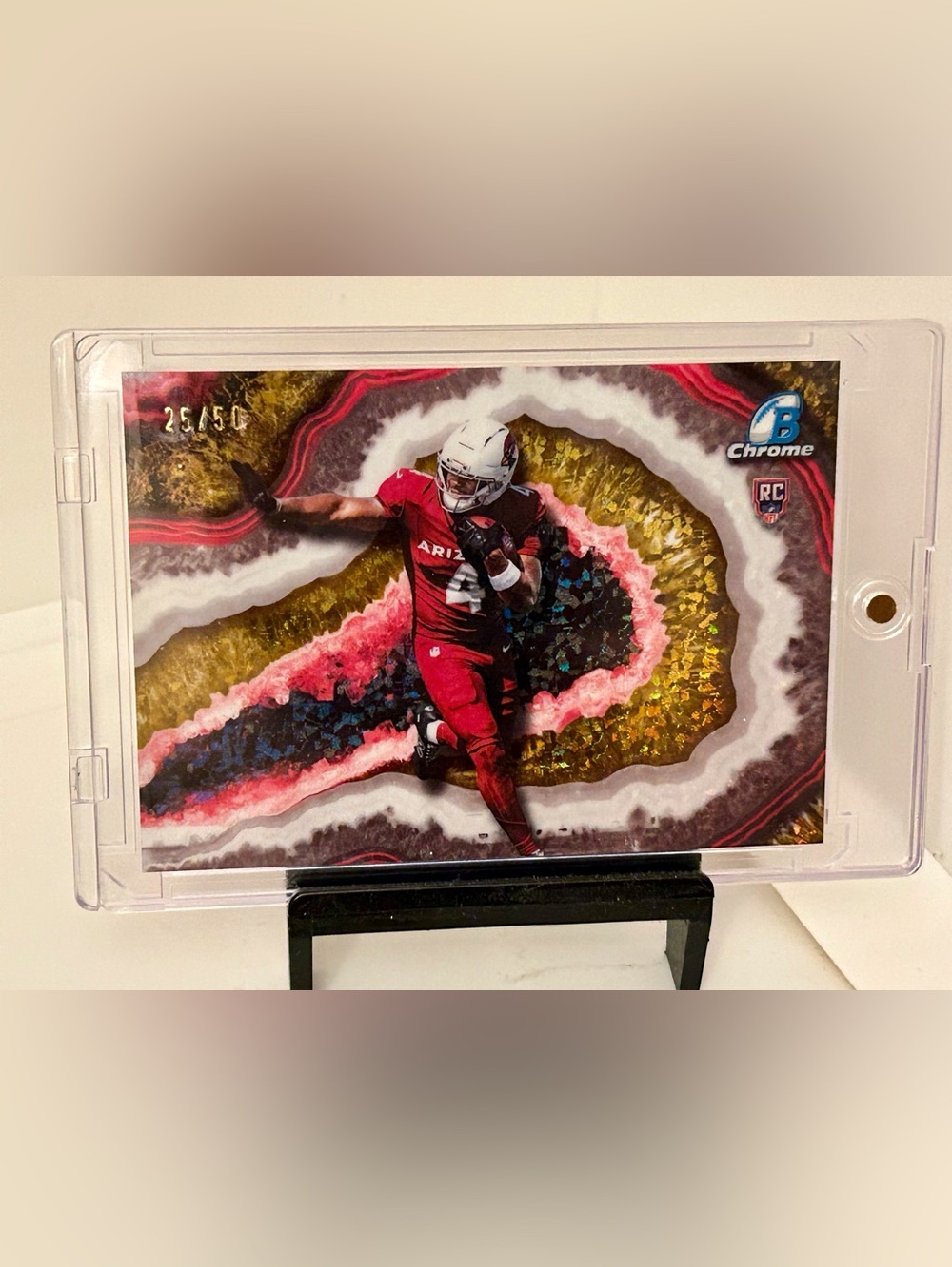 2026 Topps Bowman Chrome Jeremiyah Love Rookie Card-Crystallized SSP Case Hit#